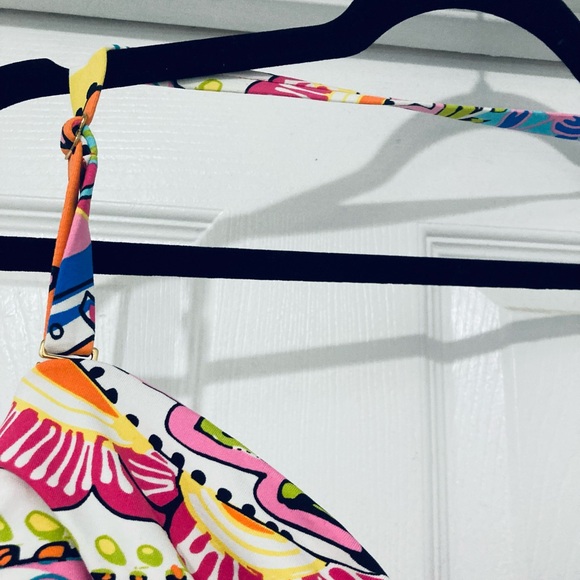 Colorful Paisley Print Dress Style BathingSuit - Picture 3 of 11